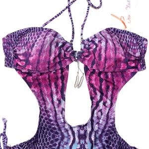 primark snake print swimsuit
